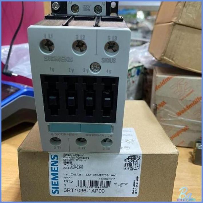 CONTACTOR SIEMENS 3RT1036-1AP00 RESTOCK