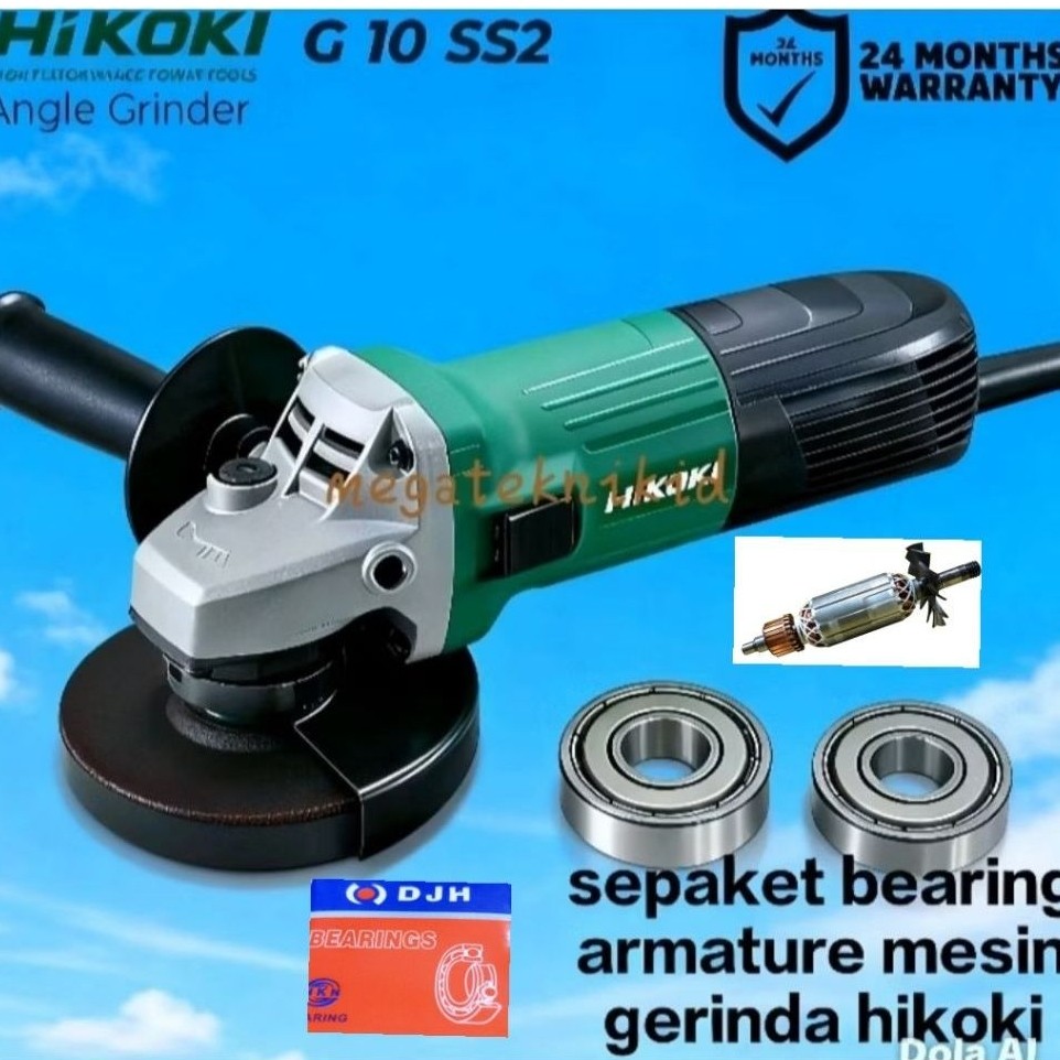 bearing klaher gerinda hitachi g10ss HIKOKI/laher armature gerinda hitachi hikoki