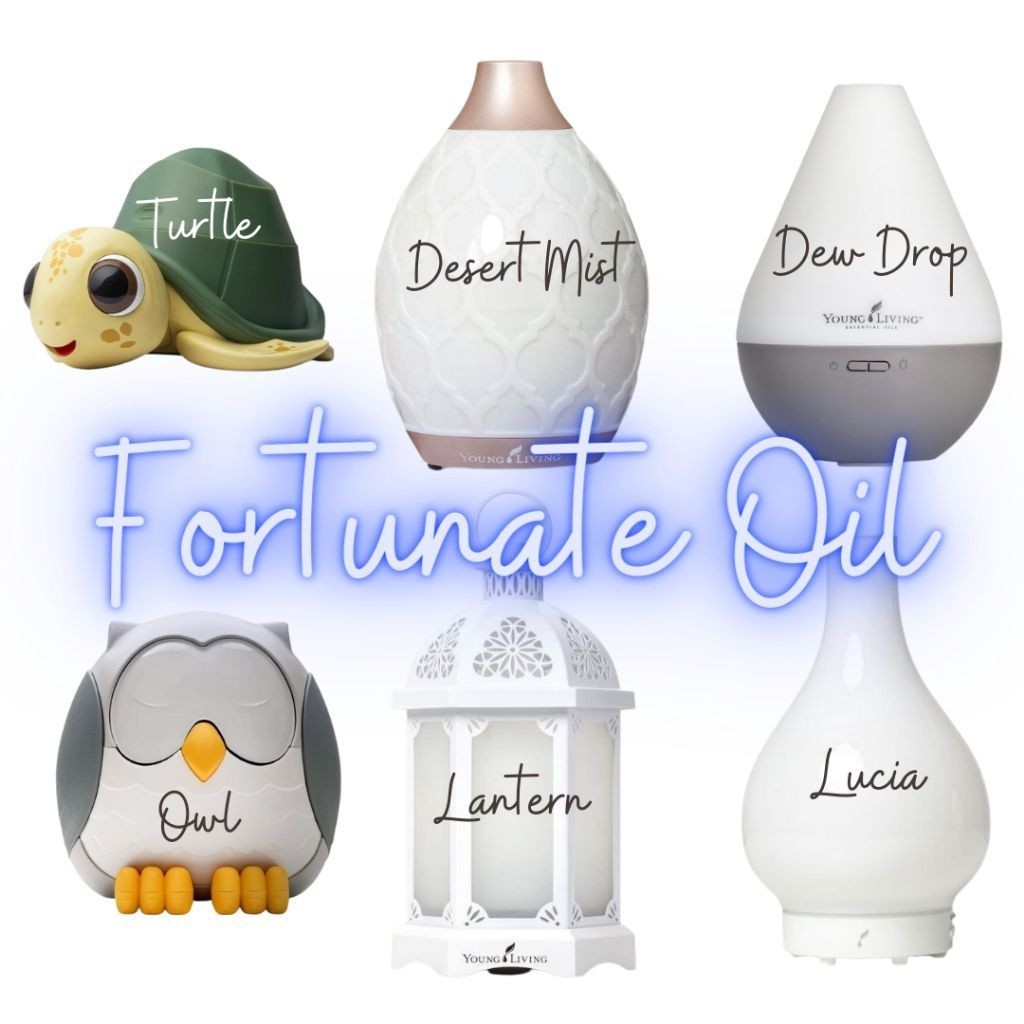Ready Stock Young Living Diffuser Shelly Turtle, Desert Mist, Feather The Owl, Snowy Owl, Lucia