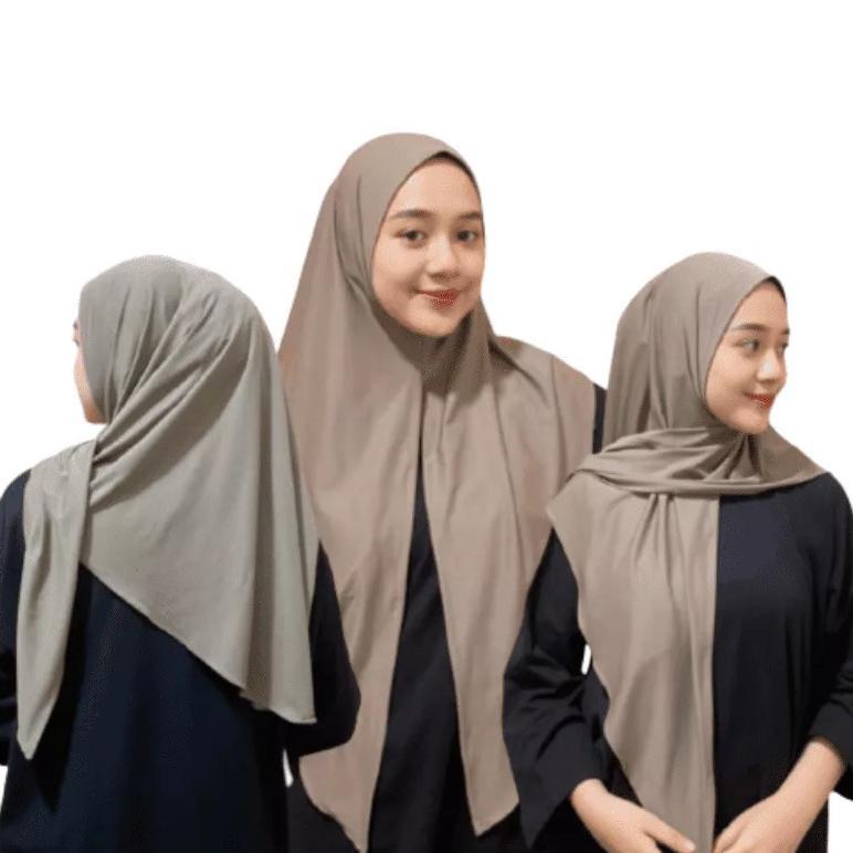 kualitas super segitiga instan jersey || hijab segitiga instan jersey|| jilbab segitiga instan jerse