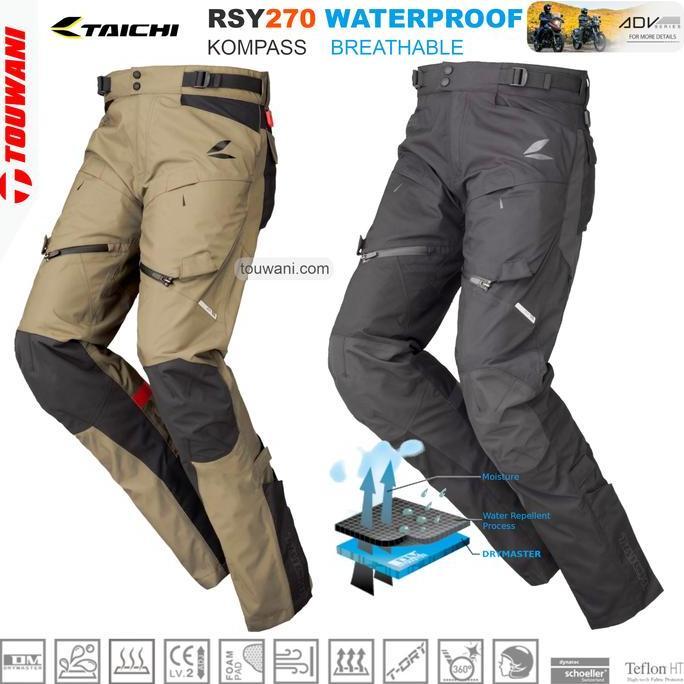 Celana RS Taichi RSY270 Kompass Dry Master teroof Breathable