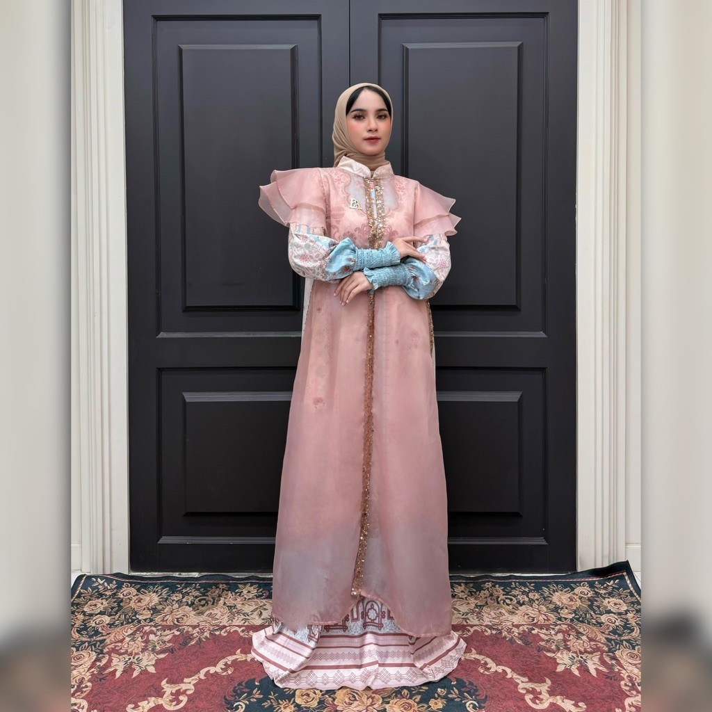 Gevina Dress Exlusive By Elly Arsy Only Gamis