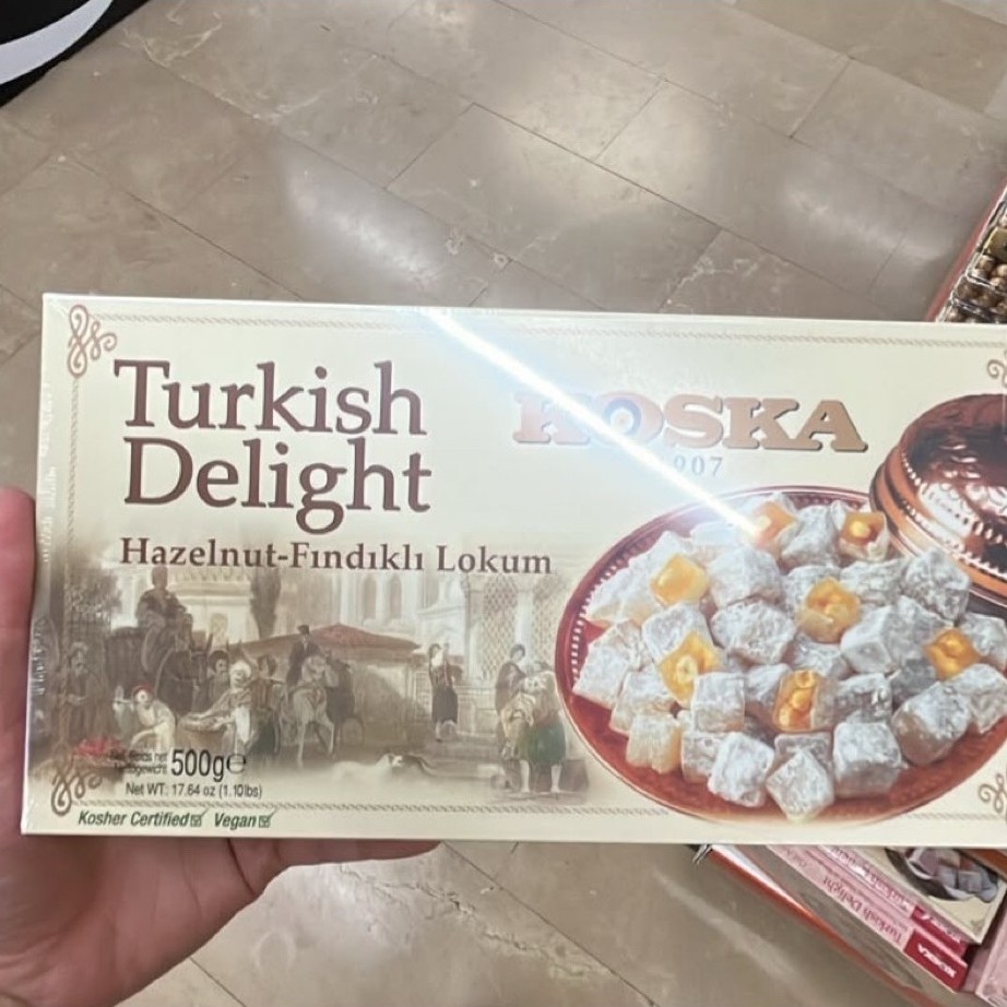 KOSKA TURKISH DELIGHT TURKI PISTACHIO HAZELNUT 500 gram