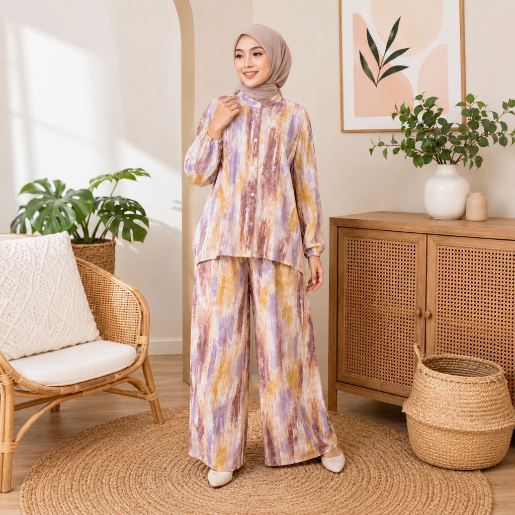 HANAOneset | SetelanWanitaBigSizeJumbo | RayonPremium | SetelanWanitaTerbaru | BajuRumahanWanita-Piy