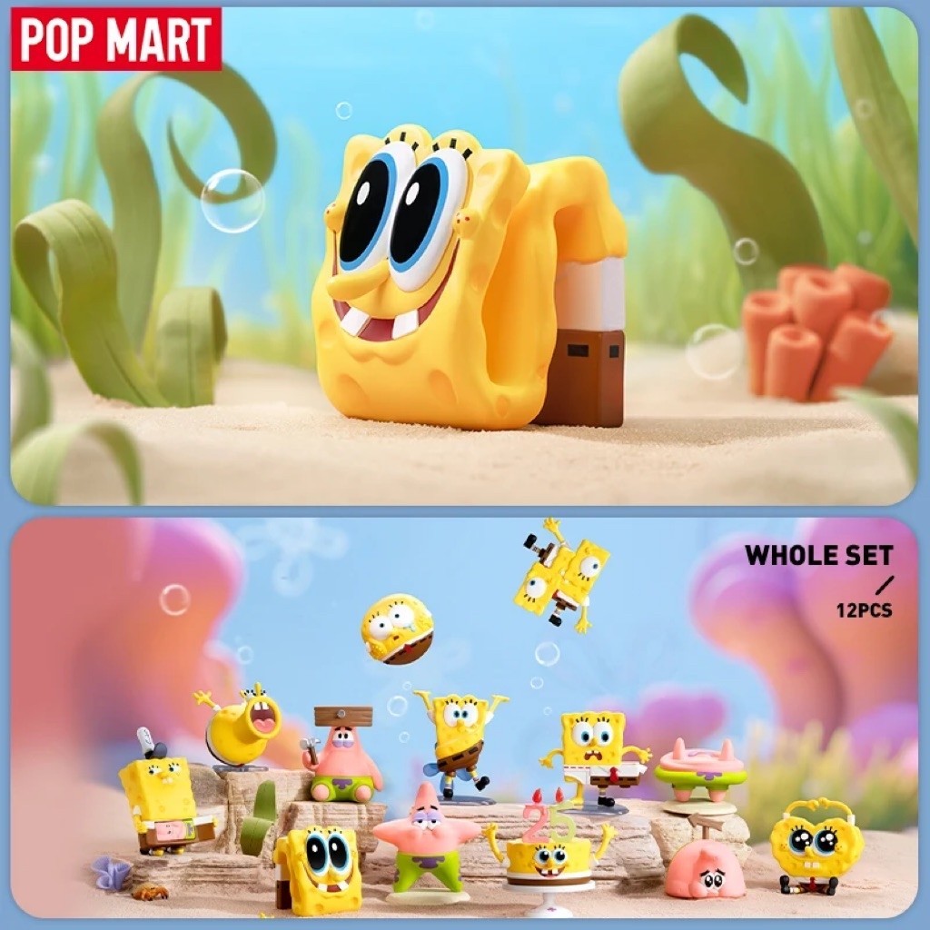 POP MART SpongeBob Daily Quirks Series Figures