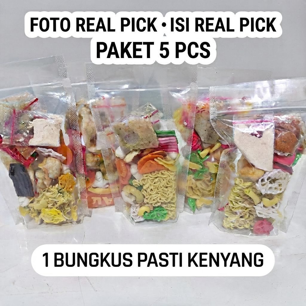 Seblak Instan Gendhis Food -  Seblak instan hot -seblak cianjur -Pedas Gurih, Bumbu Basah, Kemasan P