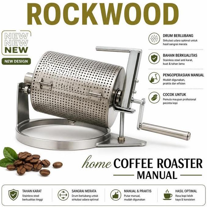 Coffee Roaster Manual 1 kg Mesin Sangrai kopi Manual