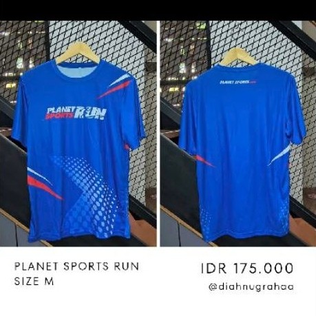 JERSEY PLANET SPORTS RUN SIZE M
