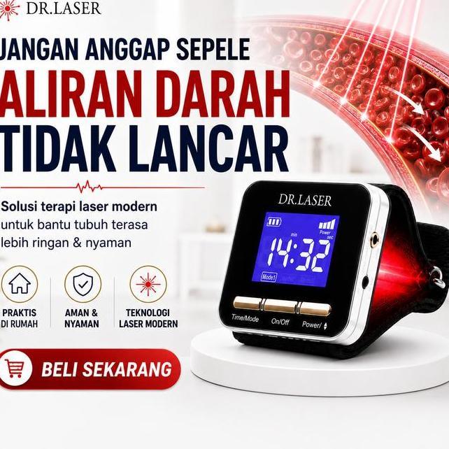Dr Laser Hi Plus Gogomall Alat Terapi Laser Kesehatan Bergaransi Resmi Akl Kemenkes Ri Pendukung Kua