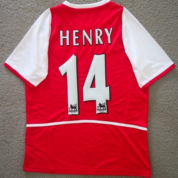 Jersey Retro Arsenal 2002 Henry