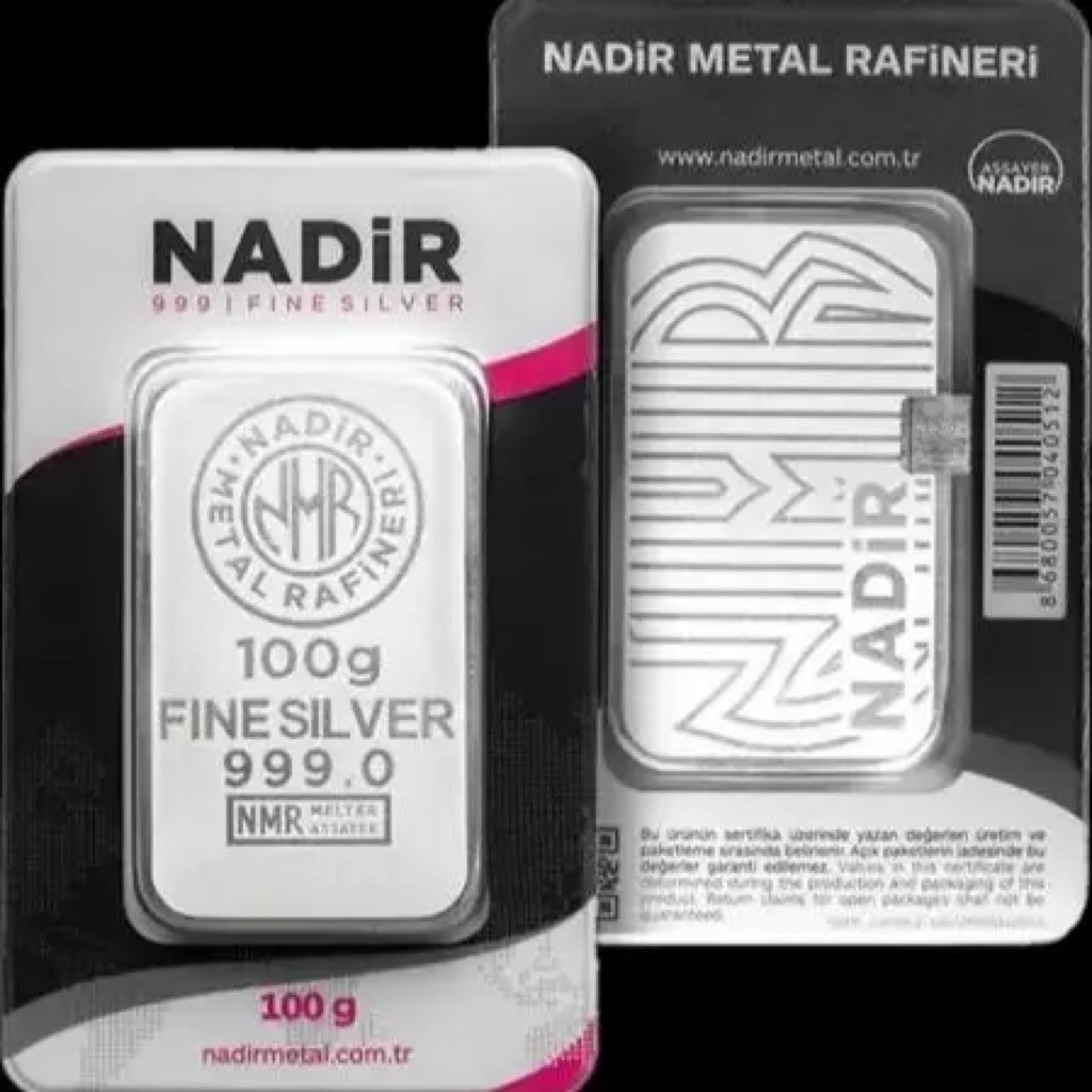 Perak 100 gram Nadir Turki Fine Silver
