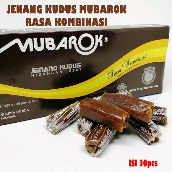 Jenang asli Mubarok Kudus Varian rasa kombinasi jenang Kudus asli jenang mubarok