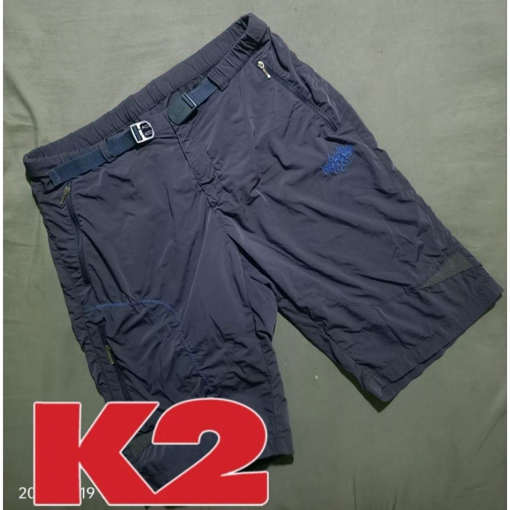 K2 celana pendek  kargo outdoor second brand