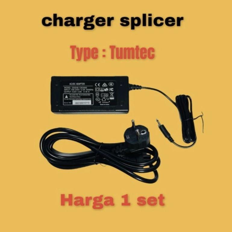 CHARGER SPLICER TUMTEC UNTUK SPLICER TUMTEC
