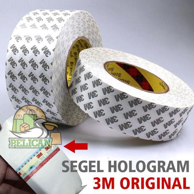 Cum- 3M Double Tape 25Mm 50Mm X 50 M, 9080A Tisu Tissue Tissu Tipis