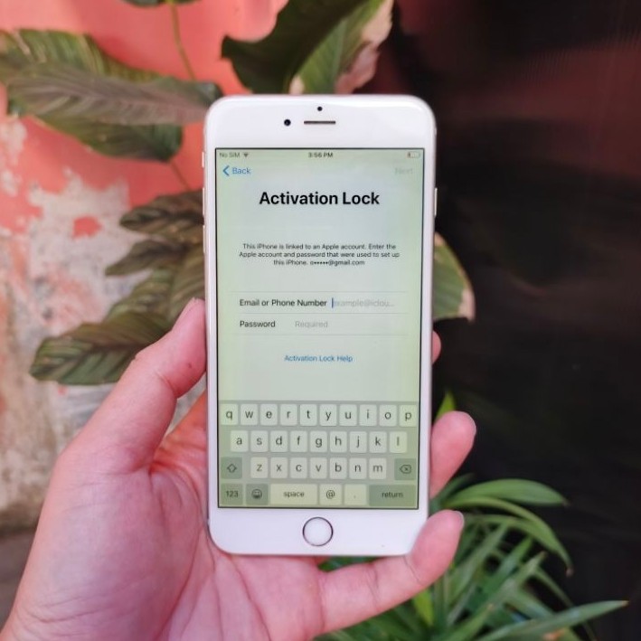 Handphone HP Iphone 6 Plus Second Terkunci Lupa Apple Account apa adanya