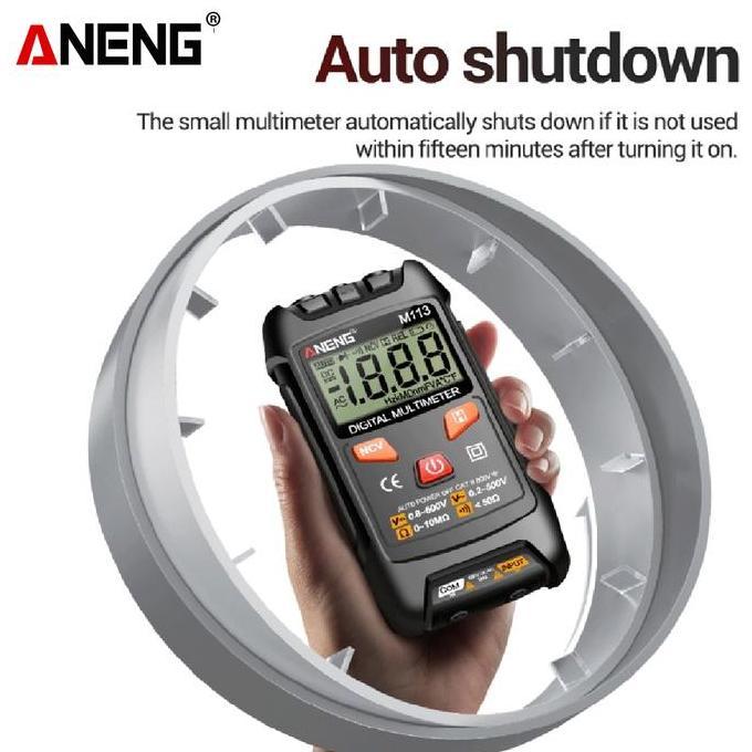 [] Aneng M113  1999 Counts Mini Multimeter Digital Voltage Meter Ohm NCV