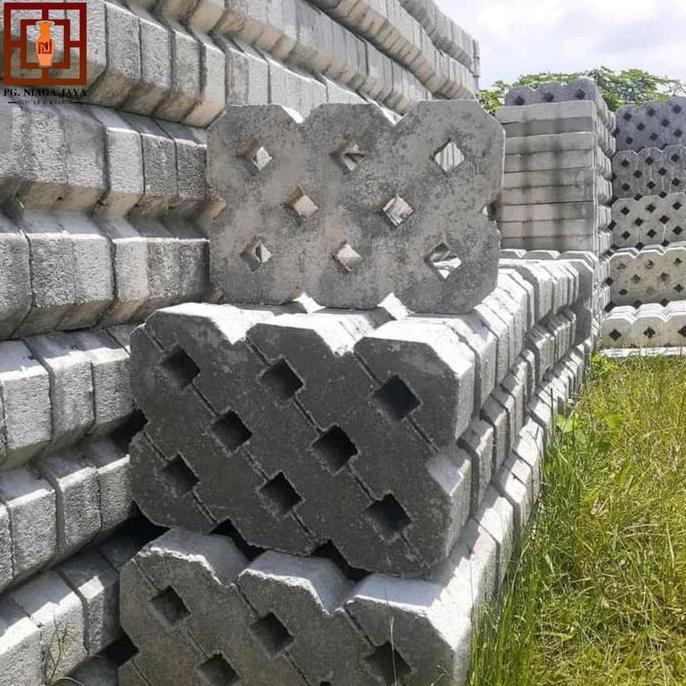 [] Konblock, Paving Block, Grasblock, Beton Pijaka,  Beton Precast, Harga Perbiji
