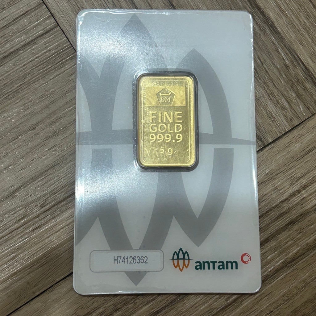 Emas Batangan Antam 5gr Certified