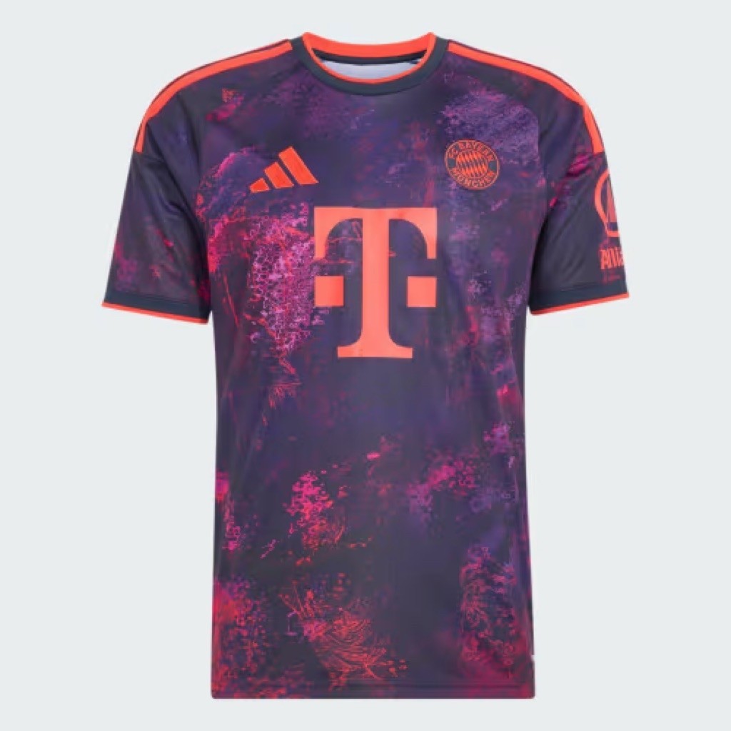 adidas FC Bayern 26/27 Third Jersey Multicolor BNWT Original Resmi KQ6515