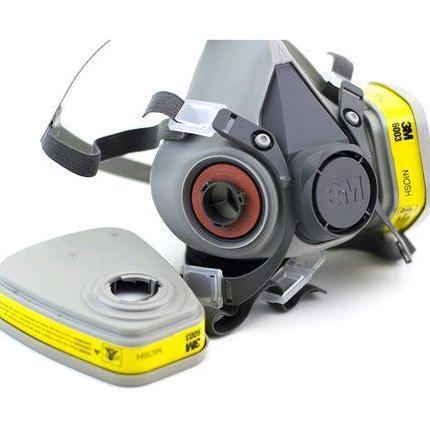 [] Masker 3M 6200 Respirator + 3M 6003 Cartridge filter Complete Set