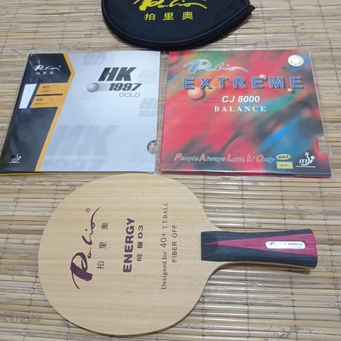 TERBARU - PAKET BET TENIS MEJA PALIO ENERGY 03 ORIGINAL