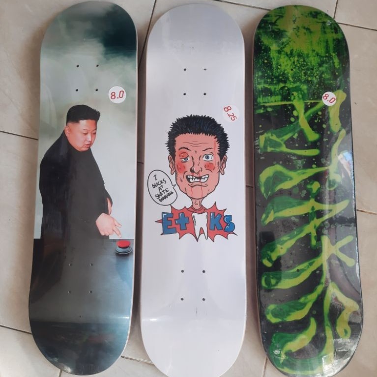 DECK ETAKS SERIES PAPAN ETAKS size 8.0 dan 8.25 papan skateboard etaks