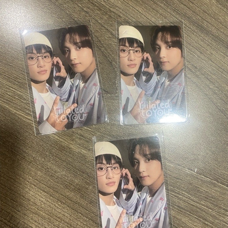 NCT DREAM MARK HAECHAN - Go Back To The Future BTTF POB Photocard official Markhyuck MaHae