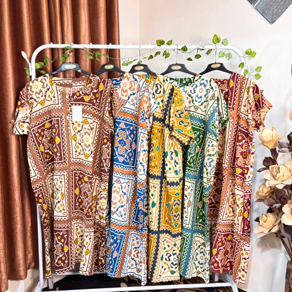 Daster Batik Jogja Jumbo Ika Yuliani