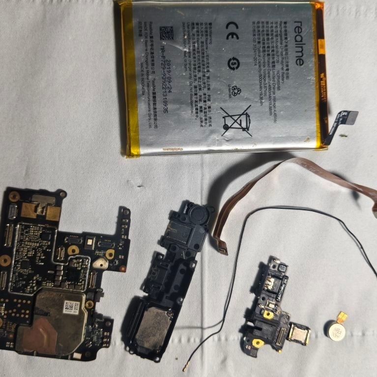 sparepart realme 5i ori copotan board cas realme 5i flexible board realme 5i buzer realme 5i antena 