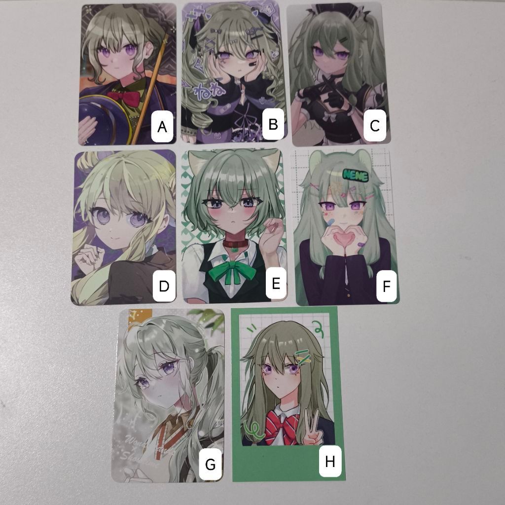 project sekai nene kusanagi fanmerch photocard