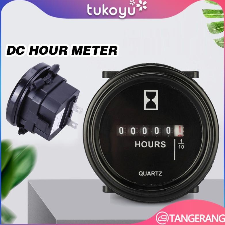 DC Hour Meter/AC Hour Meter/Round Hour Meter Gauge For Boat Tractor Generator Excavator