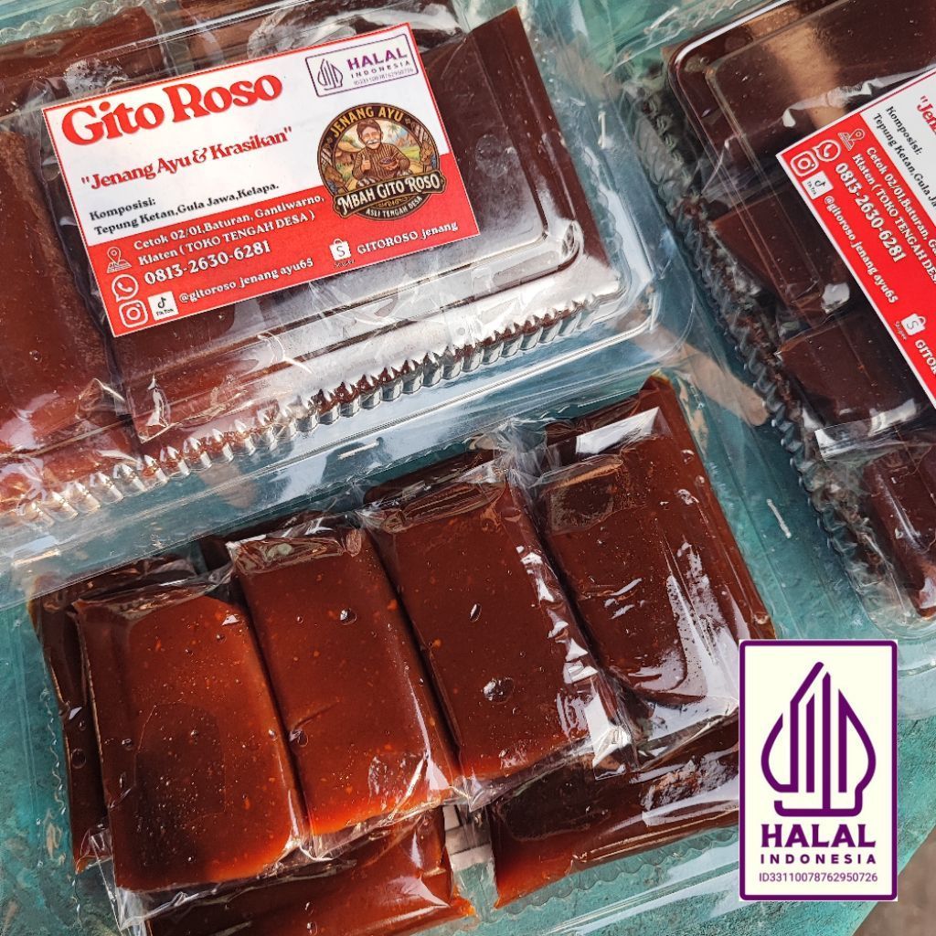 JENANG AYU / DODOL JENANG /JENANG KLATEN/ JENANG KETAN 1 kg