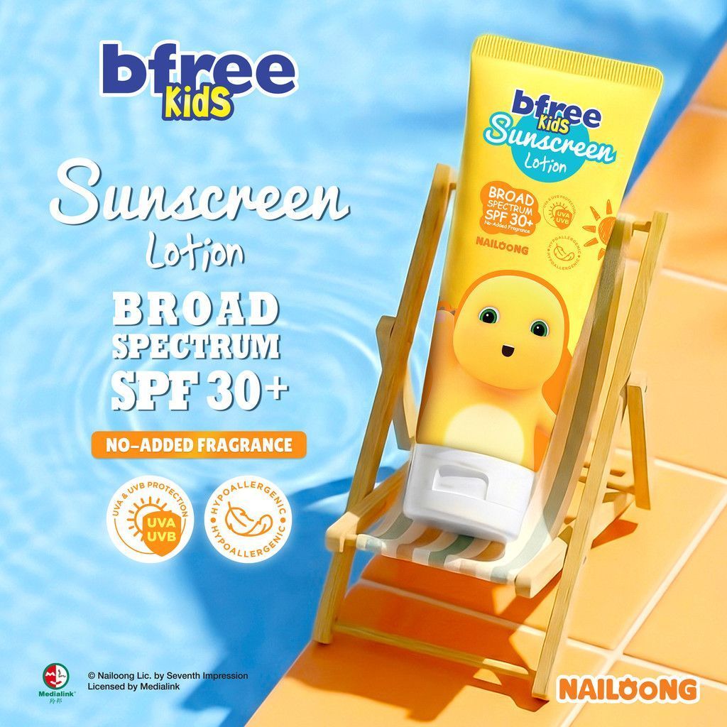 Bfree kids sunscreen spf30+ anak anak