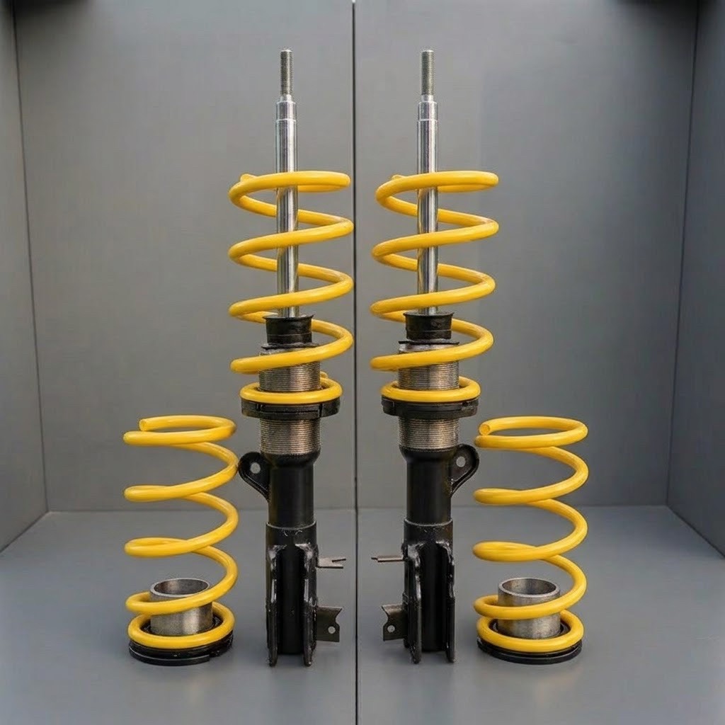 Coilover custom universal untuk semua jenis mobil, Brio, Jazz, ayla, sigra, swift dll