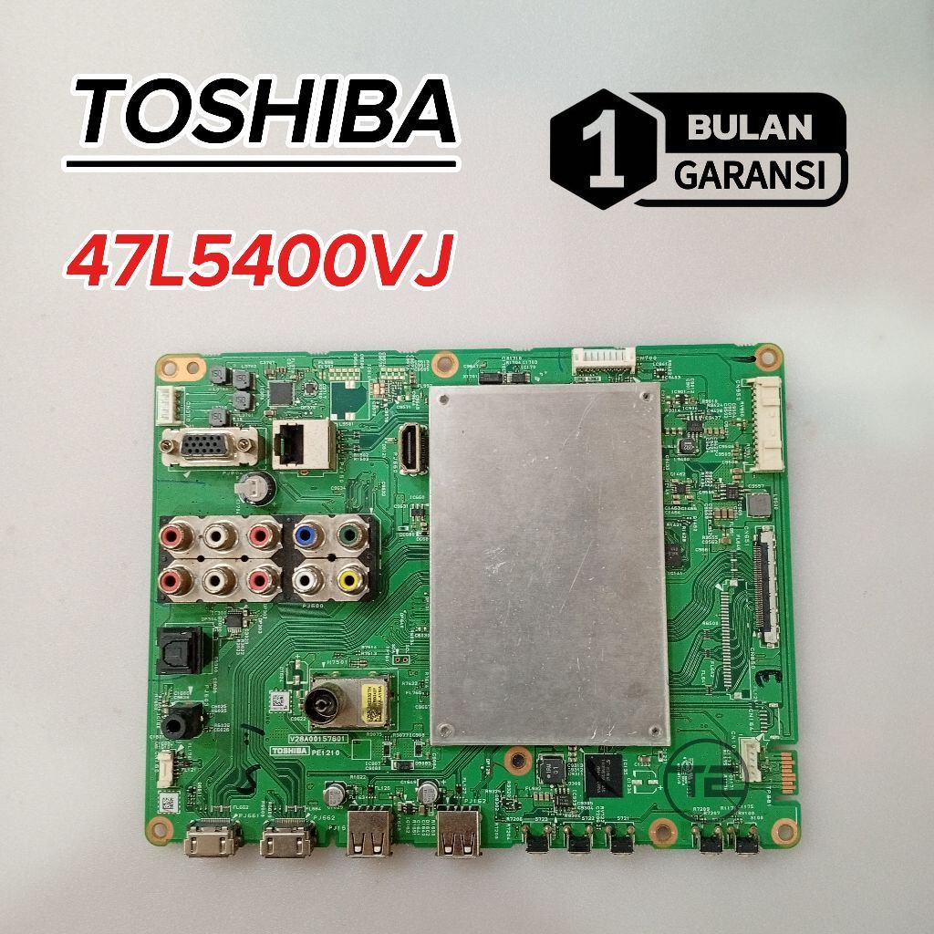 MB TOSHIBA 47L5400VJ MESIN TV LED TOSHIBA 47L5400VJ MAINBOARD MOTHERBOARD MODUL MOBO TV LED TOSHIBA