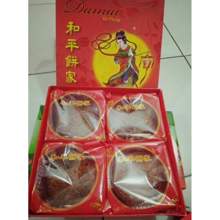 Kue Bulan Mooncake Merek Damai / Ho Phing - Medan - Non Halal - Vegetarian