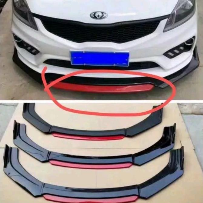 Bumper guard winglet universal mobil universal lips Bumper lips