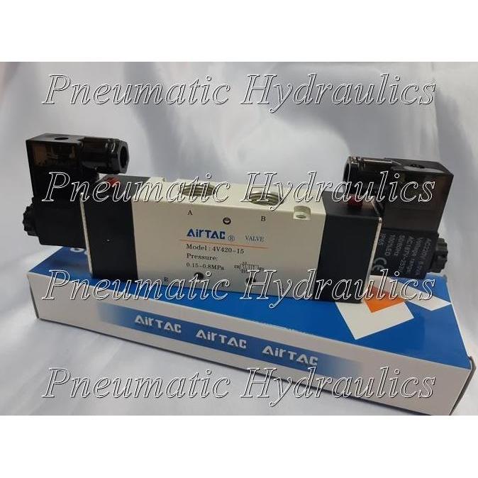 [] Solenoid Valve AIRTAC 4V420-15 AIRTAC Solenoid Valve 1/2"