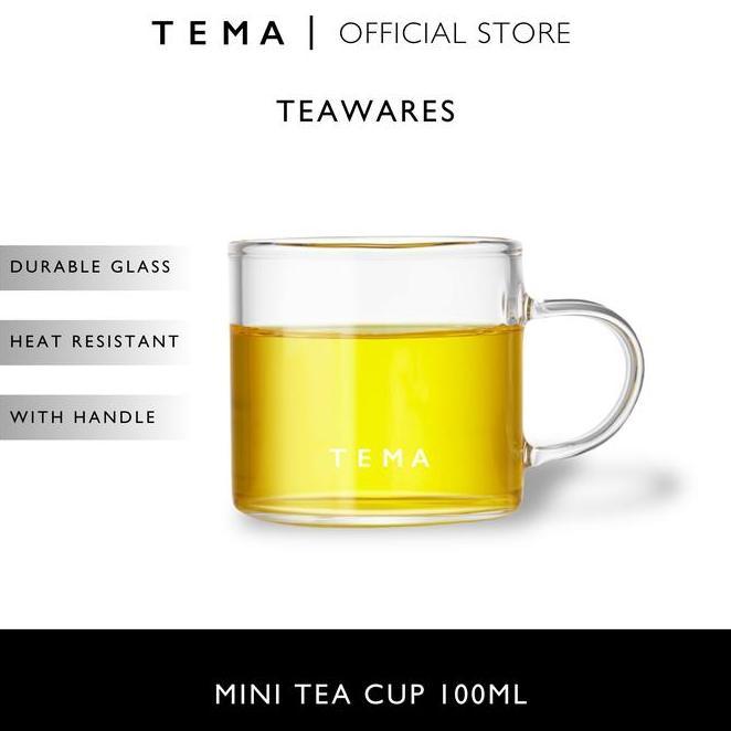 Mini Tea Cup 100Ml Cangkir Teh Kaca Tema Tea Teawares Cups