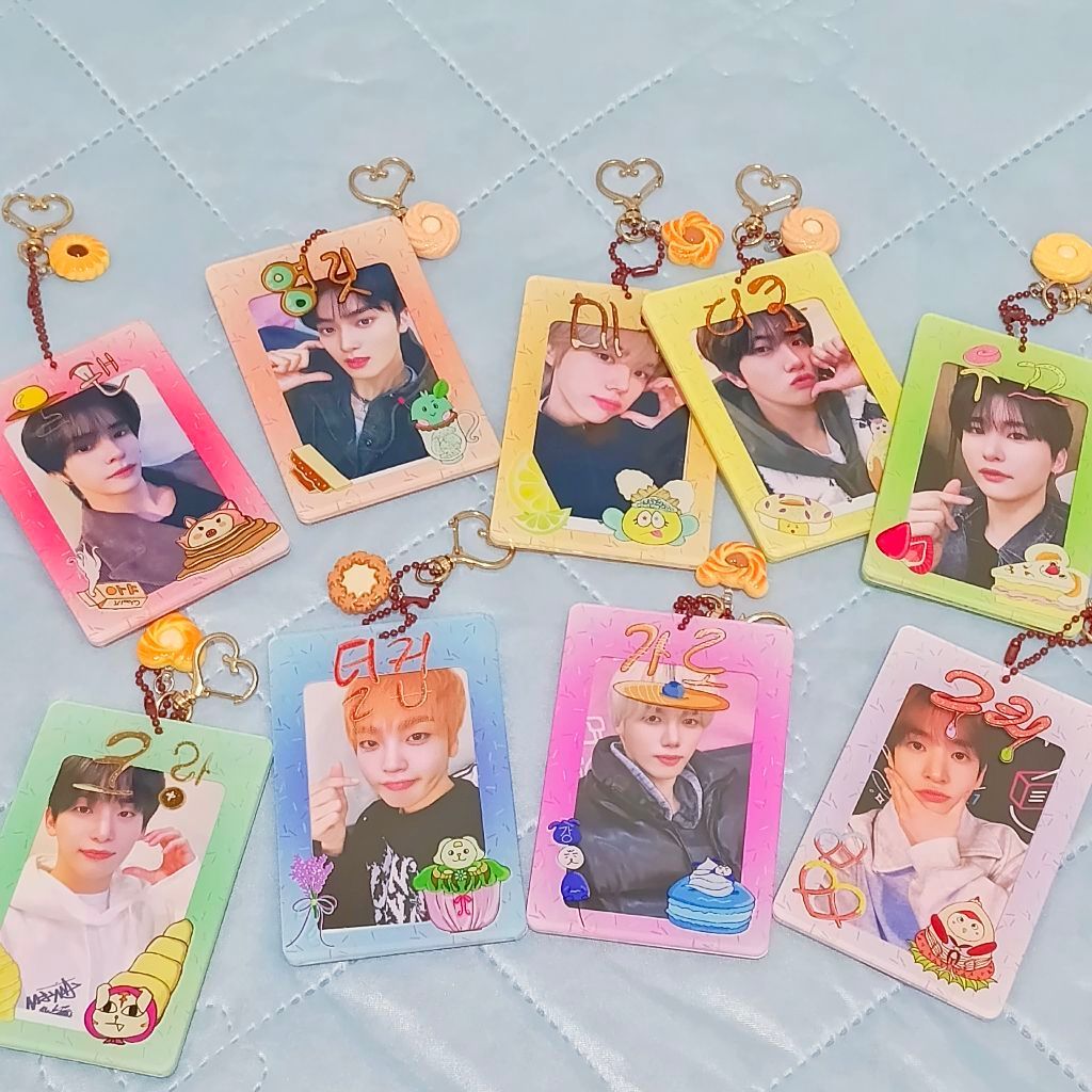 [READY] fanmade CRAVITY CCREW Delight series PC Photo Card Holder Cahol Akrilik one side
