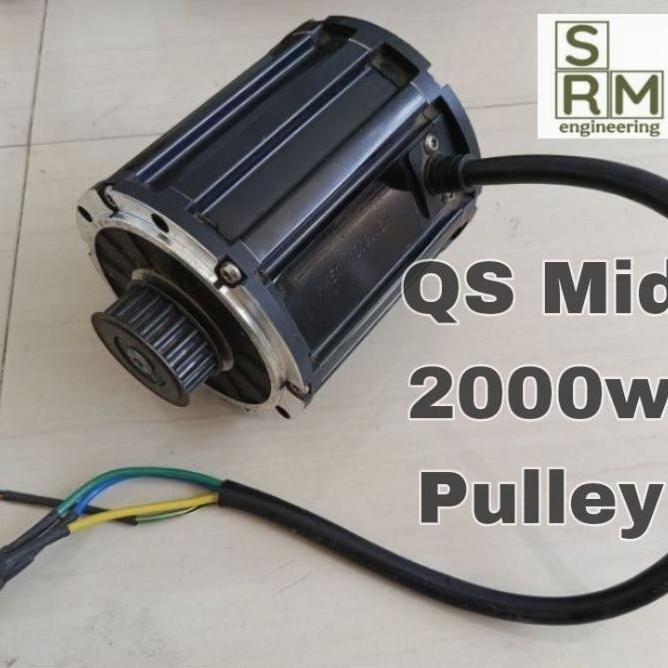 BLDC Mid Drive QS 2000w Pulley