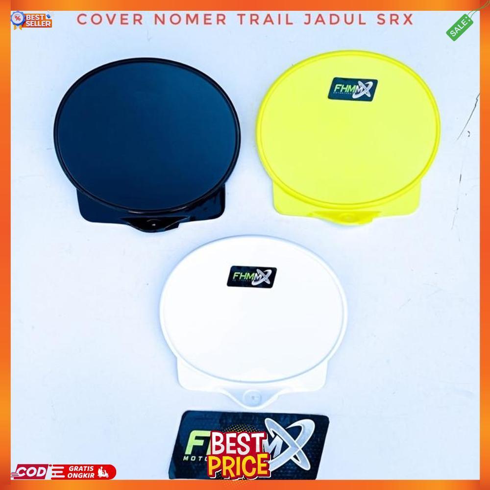 Cover nomer papan nomor trail jadul SRX