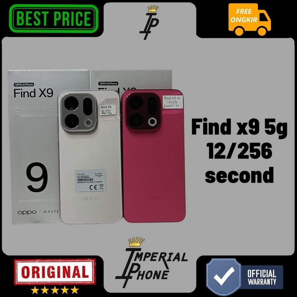find x9 5g 12/256 second