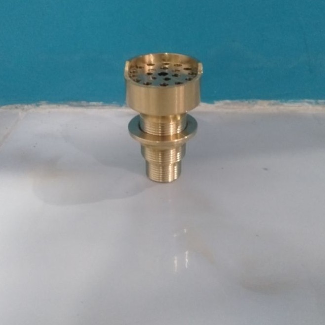 kerang laut saringan pendingin kapal laut uk 1/2 inc kuningan