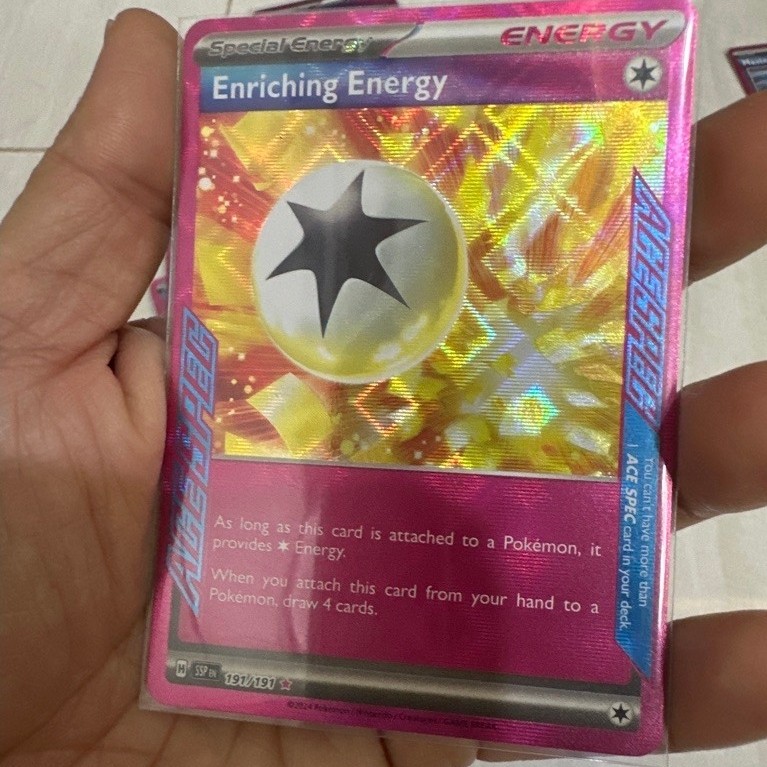 ace spec hologram kartu pokemon original