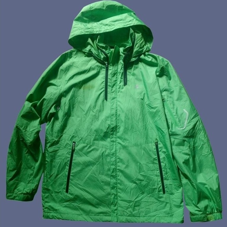 Jaket windbreaker outdoor side pocket lecaf size L