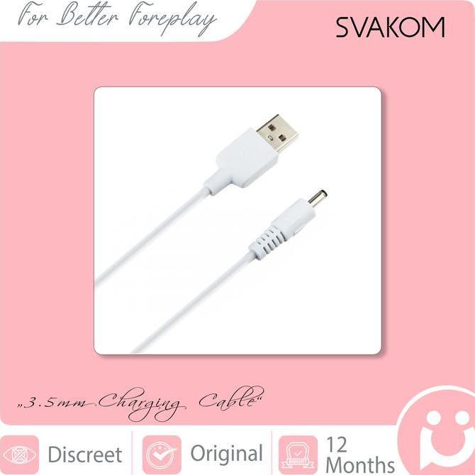 HARGA DISC - Charging Cable 3.5 mm by SVAKOM
