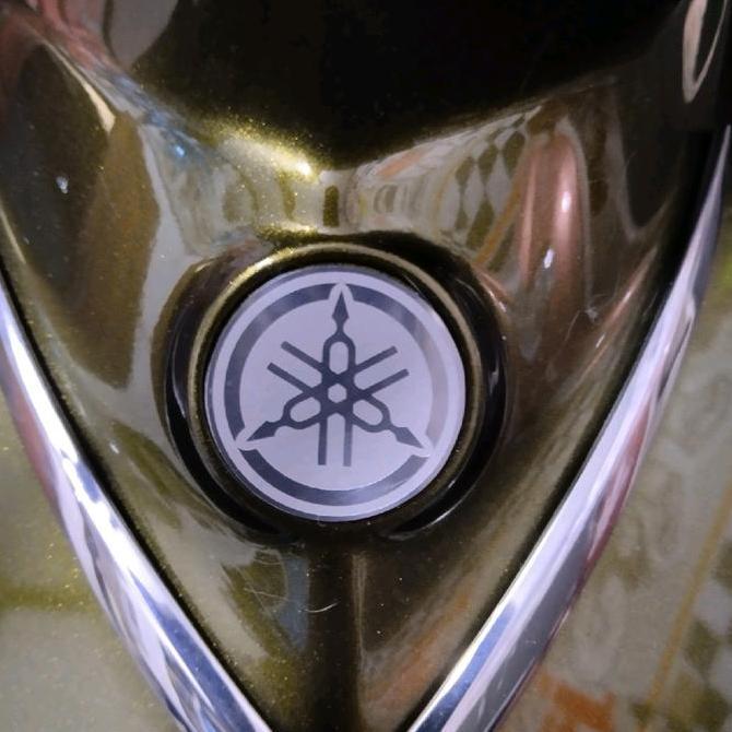 DF331 >> Emblem yamaha OK garansi yamalube at STAINLESS mio sporty mio smile mio ZR
