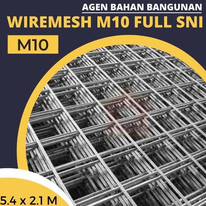 Wiremesh M10 10 mm SNI / Wiremesh Besi M10 10 mm SNI / Besi M10 SNI